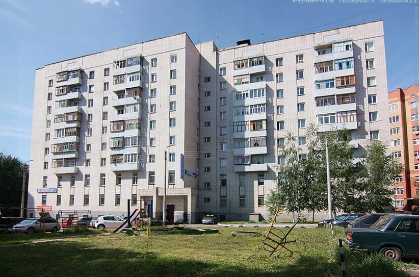 фасад дома, здание по адресу г Казань, ул Восстания, д 101